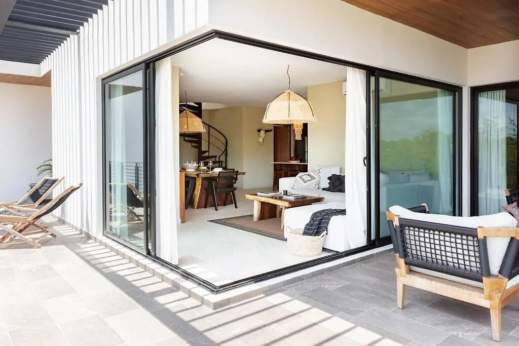 툴룸 Exclusivo Penthouse Con Alberca Privada Y Roof 아파트 멕시코