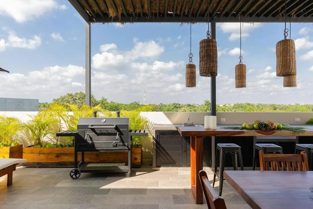 Exclusivo Penthouse Con Alberca Privada Y Roof Appartement Tulum Pueblo