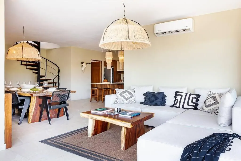Exclusivo Penthouse Con Alberca Privada Y Roof Appartement Tulum Pueblo