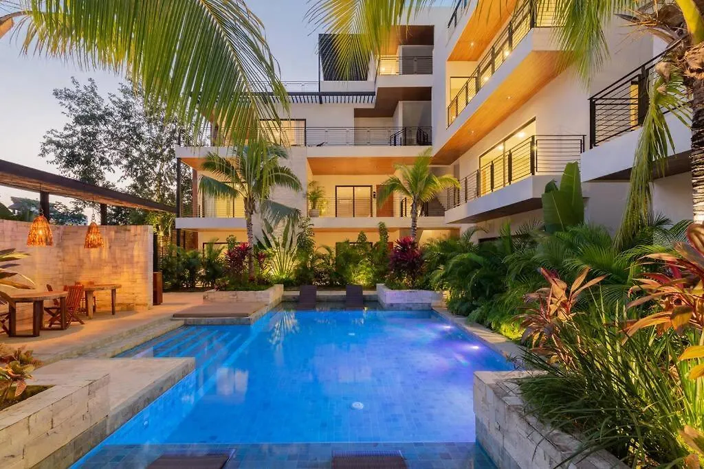 Exclusivo Penthouse Con Alberca Privada Y Roof Appartement Tulum Pueblo 0*,  Mexico